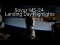 Soyuz MS-24 Landing Day Highlights - Saturday, April 6, 2024