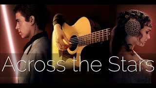 Video thumbnail of "Star Wars - Across the Stars - Fingerstyle Guitar - Taylor 314ce"