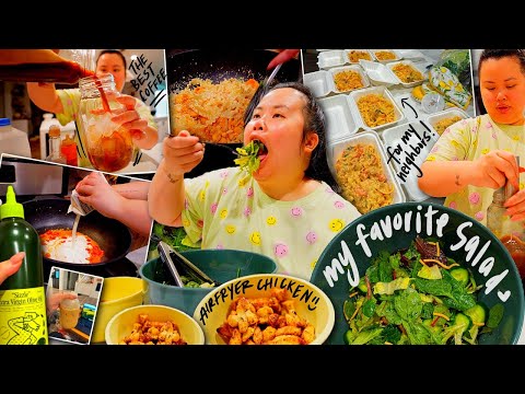 VLOG: speaking Vietnamese, what i eat in a day (cooking recipes), cooking dinner for my neighbors