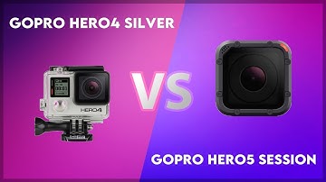 GoPro Hero4 Silver vs GoPro Hero5 Session Technical Comparison