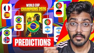 MY FIFA WORLDCUP 2026 PEDICTIONS in Detail HINDI