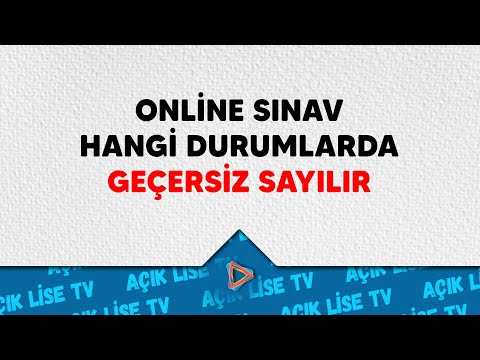 Video: Sınavı Geçme Prosedürü Nasıl: Prosedür, Kurallar Ve Yasaklar