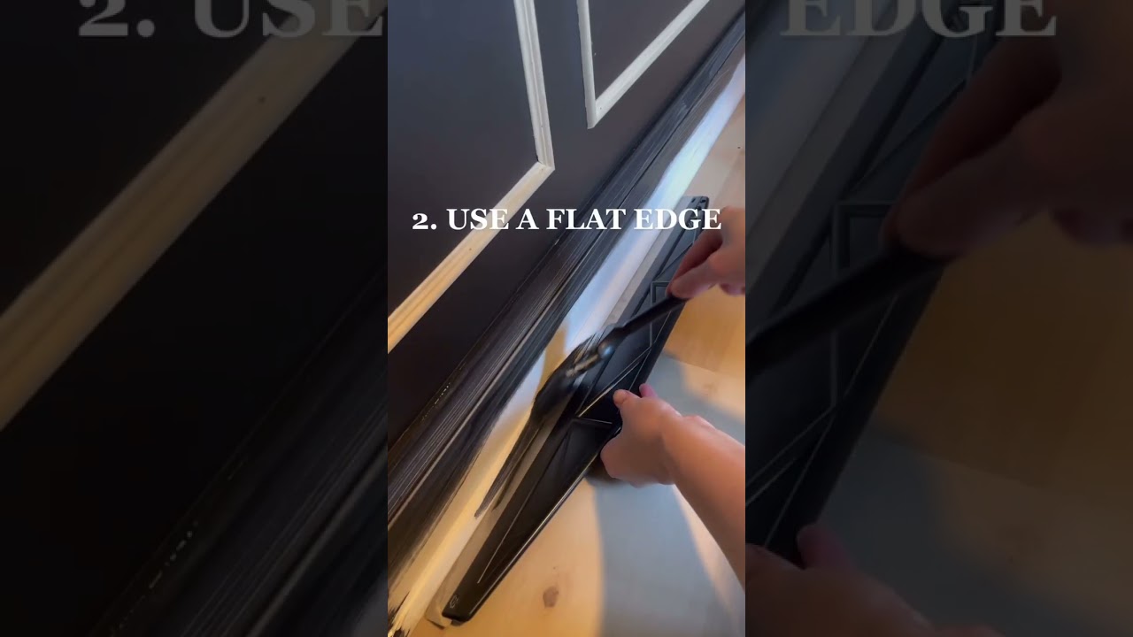 3 TIPS FOR TAPE-FREE PAINTING 