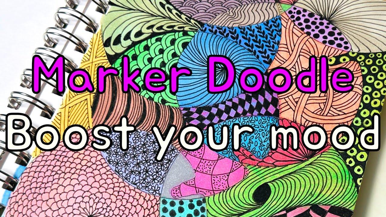 How To Color Doodle Art
