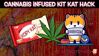 How-to Make Cannabis Infused Kit Kat Bars | Copycat Hack | Herbistry420
