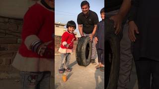 Zoha Having Fun With Daddy