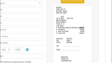fake receipt for fetch rewards