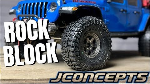 Scale Performance: JConcepts Rock Block 1.9 Crawler Tires