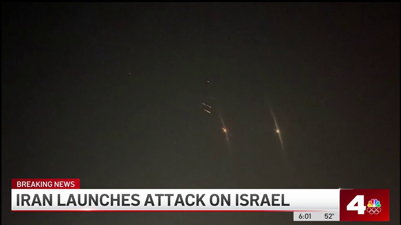 ⁣Iran launches attack on Israel