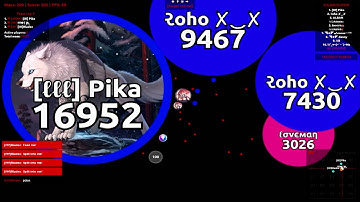 Agar.io | [ℓℓℓ] Teamplay Takeover Server EU vs ર