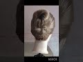 simple bun hairstyles for girls 💓  #easy #hairstyle #bunhairstyle