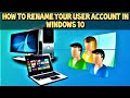 How to Rename your Administrator User Account in Windows 10 (Laptop or Desktop) 2021.