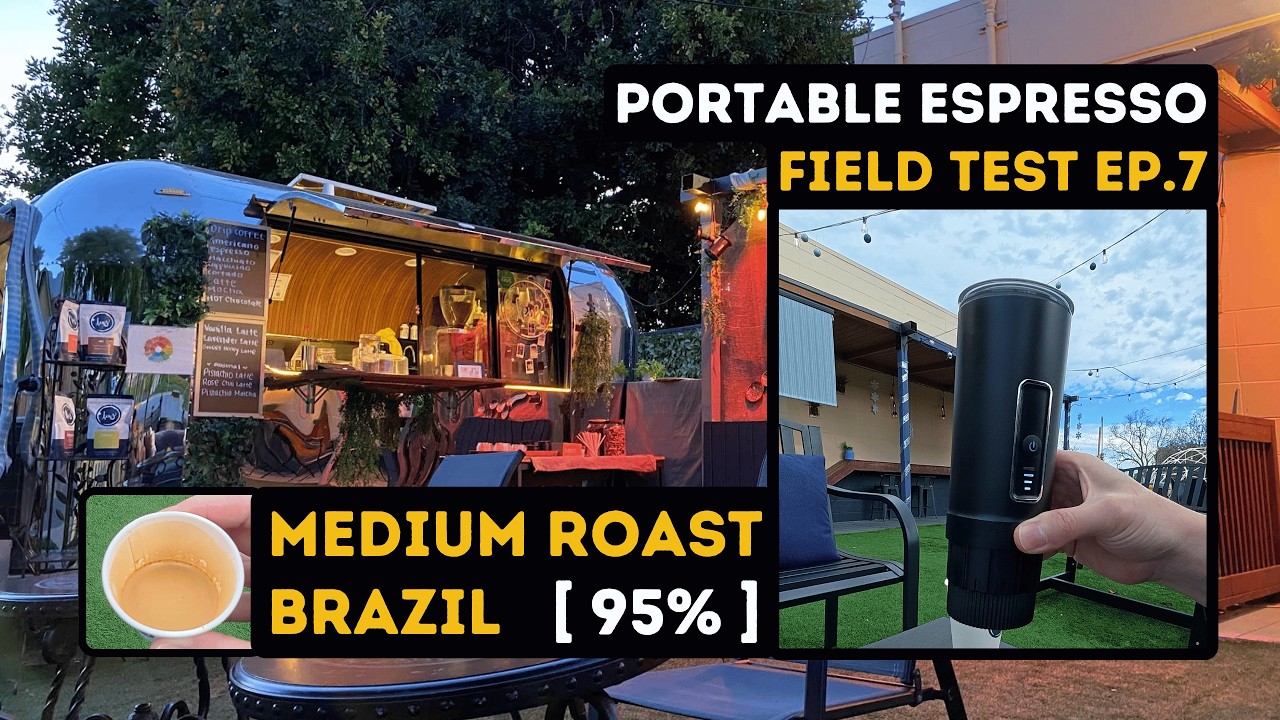 Medium Roast Brazilian Beans | Can My Portable Machine Hit 95%?
