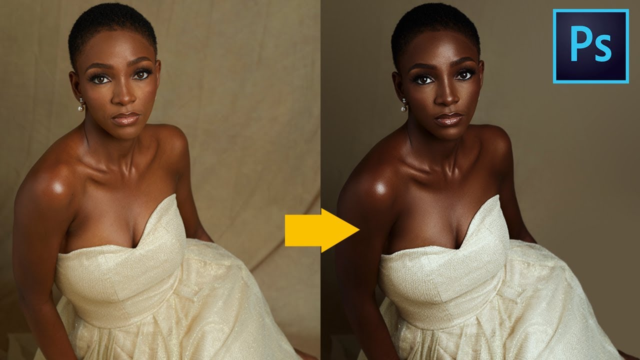 HOW TO CLEAN BACKGROUND IN PHOTOSHOP YouTube