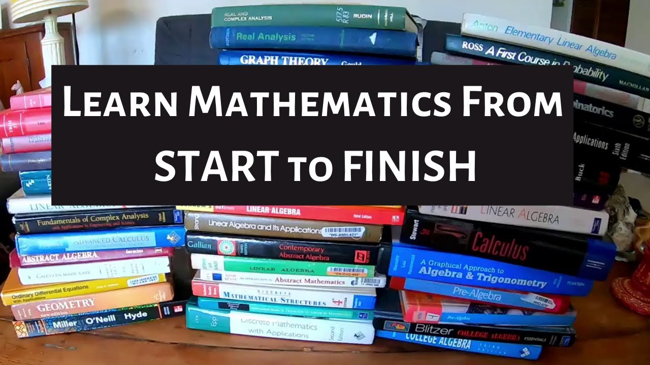 ⁣Learn Mathematics from START to FINISH