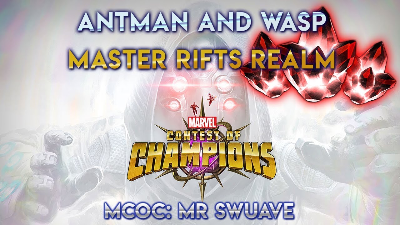 Master Rifts Micro realm MCOC Antman and wasp