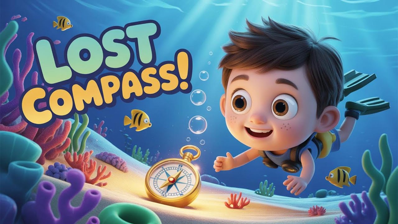 The Curious Kid's Deep Sea Adventure: Finding the Lost Compass | Pixar Style Story for Kids