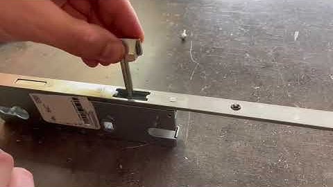 Winkhaus Door Lock - How to Change the Latch
