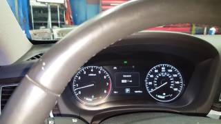 2015 Hyundai Genesis Oil Reset