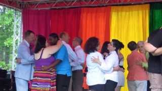 Southern Maine Pride 2013 Wedding Ceremony- First Dance