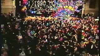 New Years Eve at Times Square  1989 to 1990  from CBS!