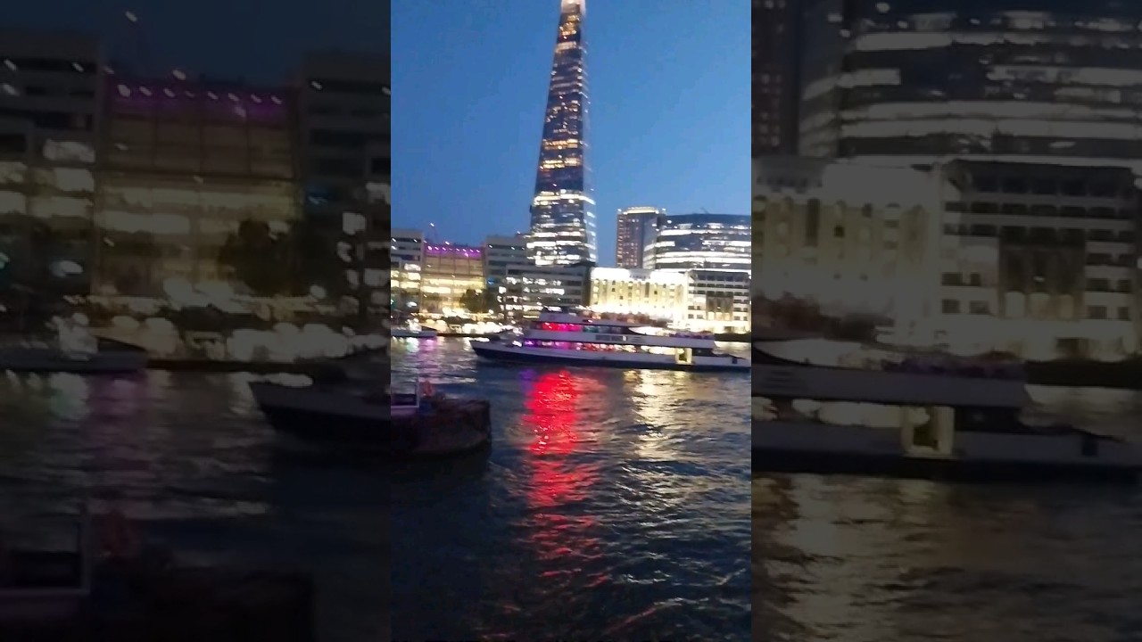 Boat Party in River Thames 