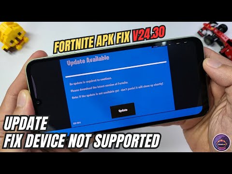 How to download Fortnite APK V24.30.0 fix Device not Supported for all devices Chapter 4 Season 2
