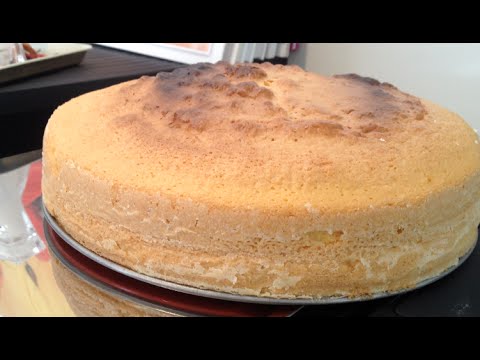 Pan Di Spagna Torta Di Compleanno Bimby Youtube