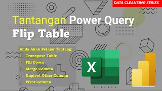 Merapikan Tabel Kompleks dengan Power Query Editor