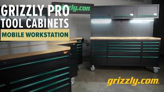 Thumbnail for YouTube video: T34621 - T34623 T34657 Grizzly Pro Tool Cabinets