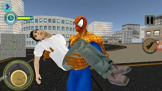 Super Spider Flying Hero Amazing City Battle Game - Android Gameplay HD screenshot 5