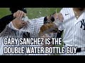 Gary Sanchez is the double water bottle celebration guy, a breakdown