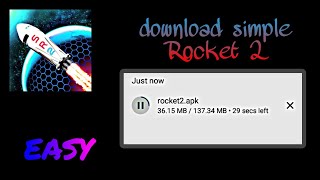 download simple Rocket 2 easy and fast //simple Rocket 2