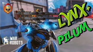 Este Pequeño Y Peligroso Lynx Mira Lo Que Es Batalla -War Robots Wr