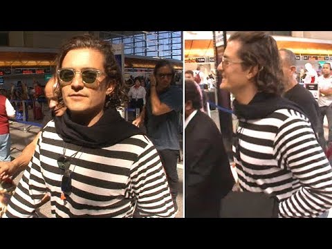 Video: Orlando Bloom slog Justin Bieber