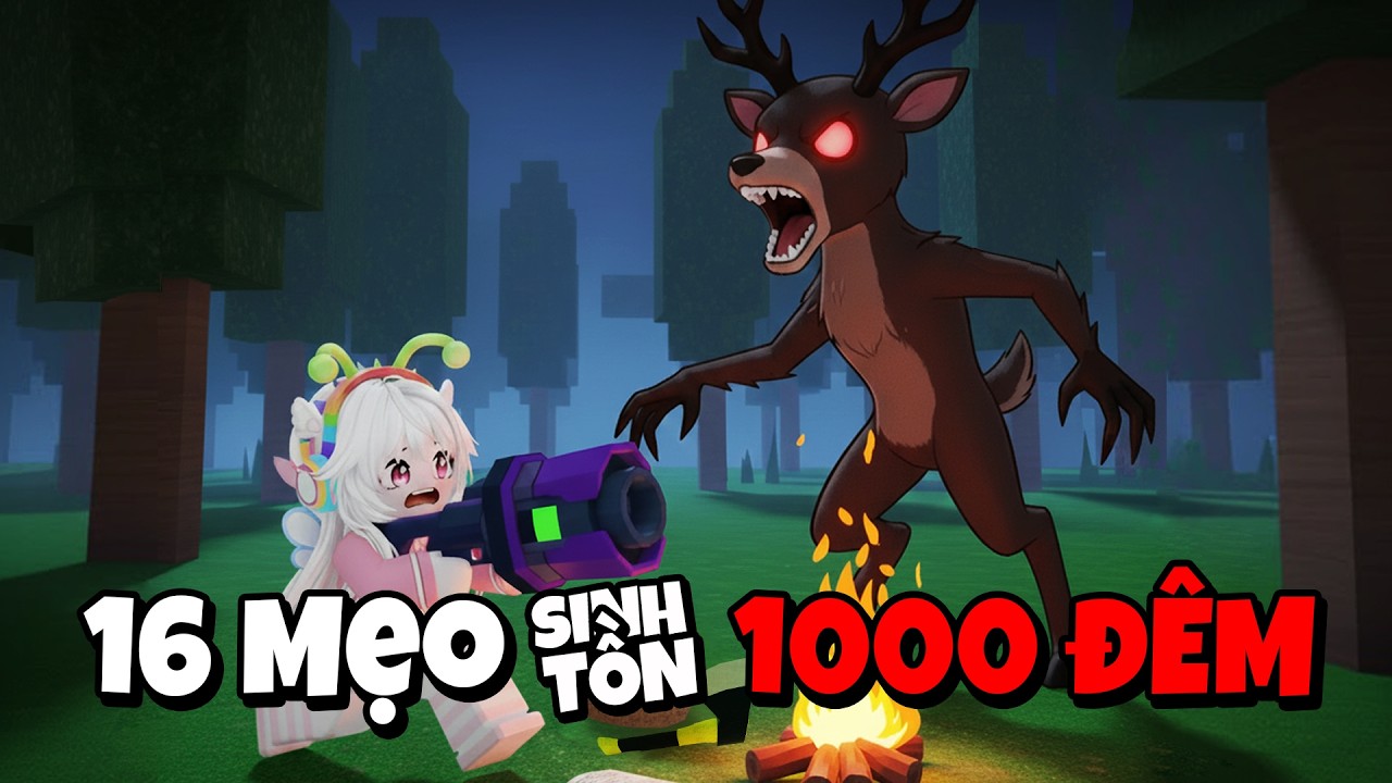 16 Mẹo SINH TỒN CÓ THỂ BẠN CHƯA BIẾT!? Trong 99 Nights In The Forest Roblox