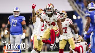 1st & 10: Players to Watch in Lions-49ers NFC Championship Game with Dannie Rogers