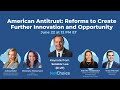 American Antitrust: Reforms to Create Further Innovations and Opportunities
