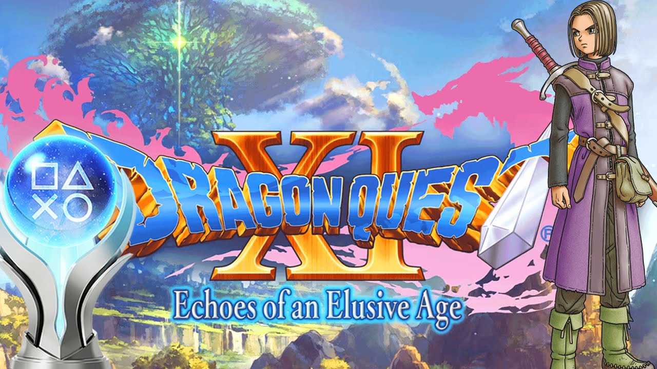 Я получил платиновый трофей Dragon Quest XI S за 150 часов