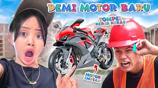 LEIKA IS SAD TO SEE TOMPEL TO WORK HARD TO BUY A NEW MOTORCYCLE 😭 VERY POOR