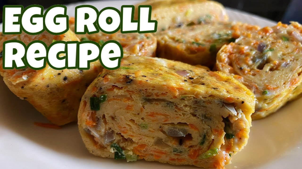 HOW TO COOK EGG ROLL RECIPE QUICK AND EASY YouTube