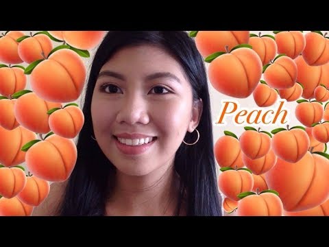 🍑 FRESH PEACH LOOK Using bagong make up/ REVIEW | Yhel 💚