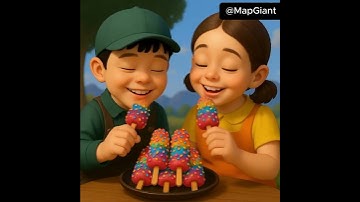 Squid Game AI Korean Ice Cream ASMR #squidgame #squidgame2 #ai #asmr