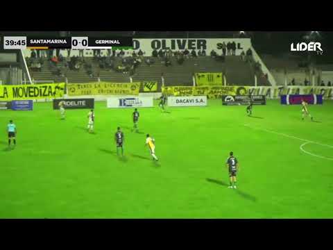Resumen de partido - Luciano Molini - Santamarina VS Germinal (Torneo Federal A - Fecha 6)