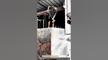 Granite splitting worktool for precise stone processing