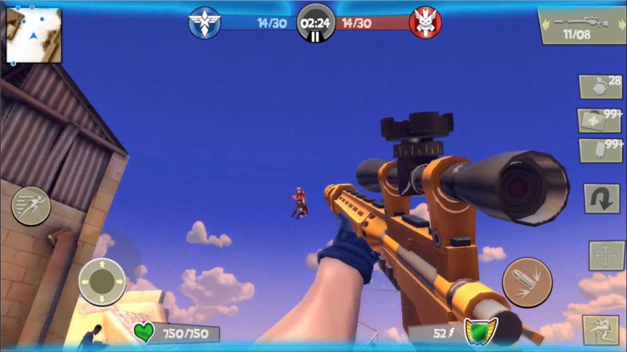 Blitz Brigade Sniper Off with Friends!