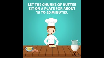 How to Soften Butter Quickly
