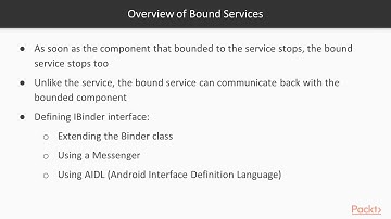 Hands-On Android Application Components: Services and Fragments:  Bound Services | packtpub.com