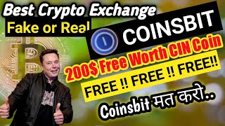 Fake or Real coinsbit exchange india Review
