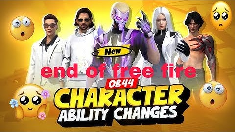 NEW KODA CHARACTER SKILL & 8 CHARACTER ABILITY CHANGES IN OB47 UPDATE - GARENA FREE FIRE@KENZOOOOOOO_YT